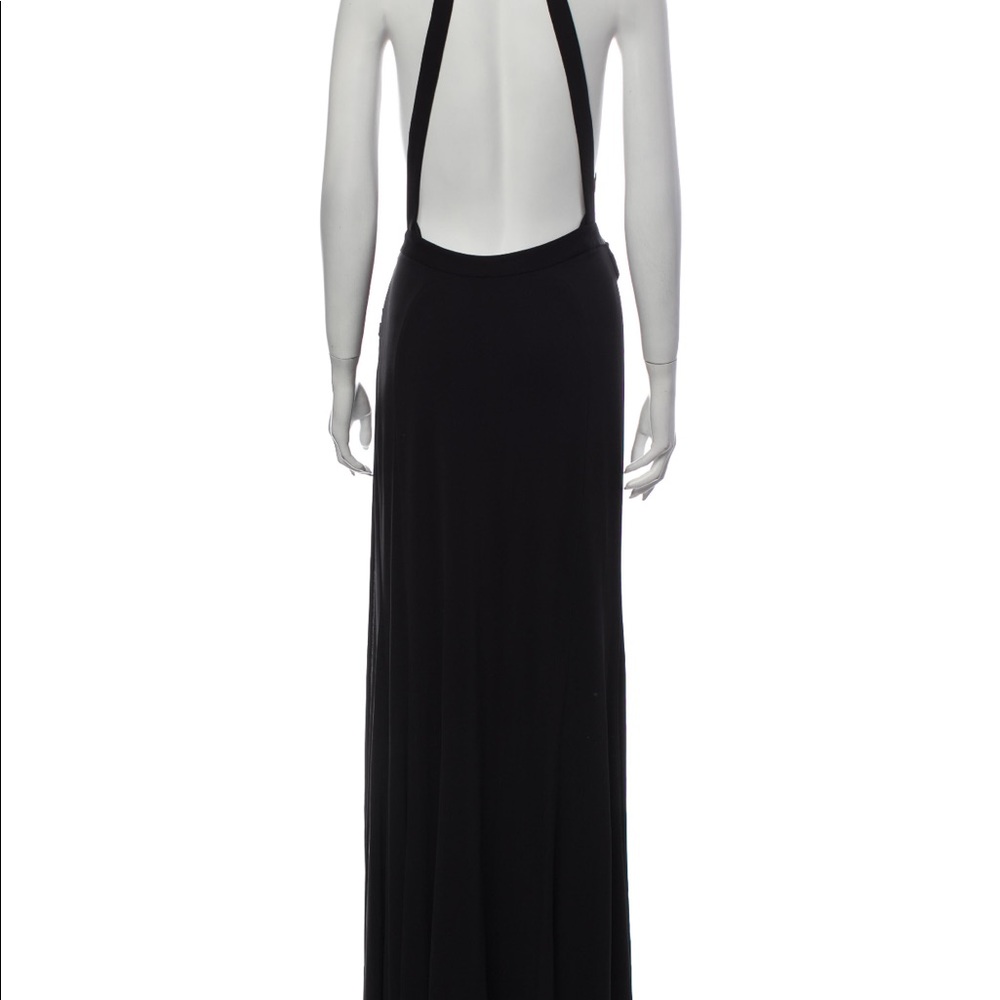 issa silk black dress - Picture 3 of 4